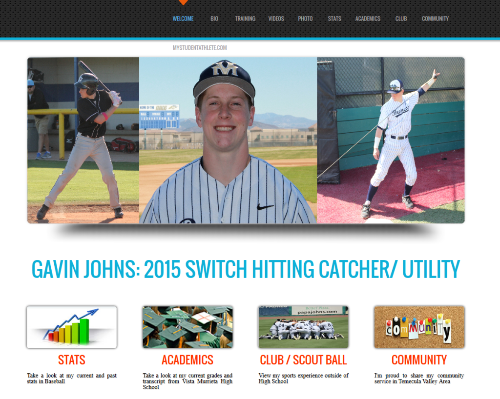Gavin Johns Baseball